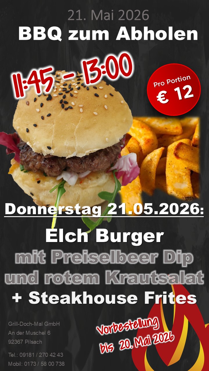 Elch Burger 21.05.2026
