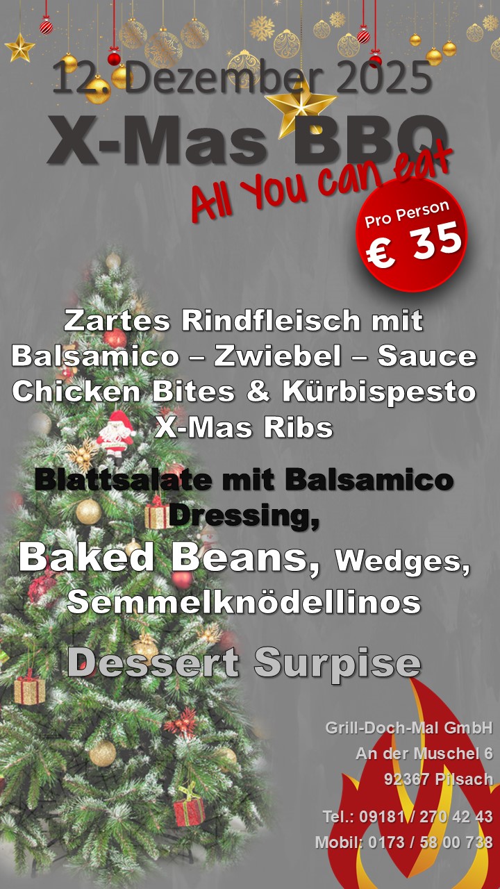 X Mass BBQ 12.12.2025